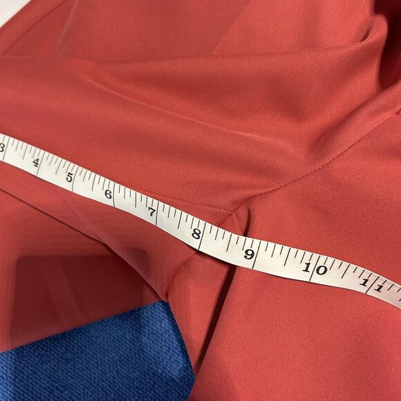 Peter Millar Crown Sport Shorts Mens 44 Red Performance Golf Casual Polyester - Picture 2 of 10